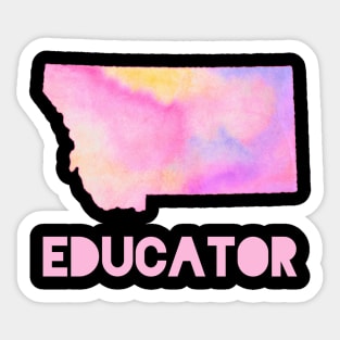 Montana Educator Sticker
